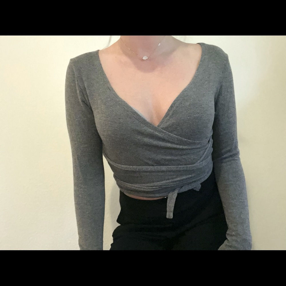 Beyond yoga wrap top